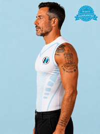 Sleepux men’s White compression t-shirt